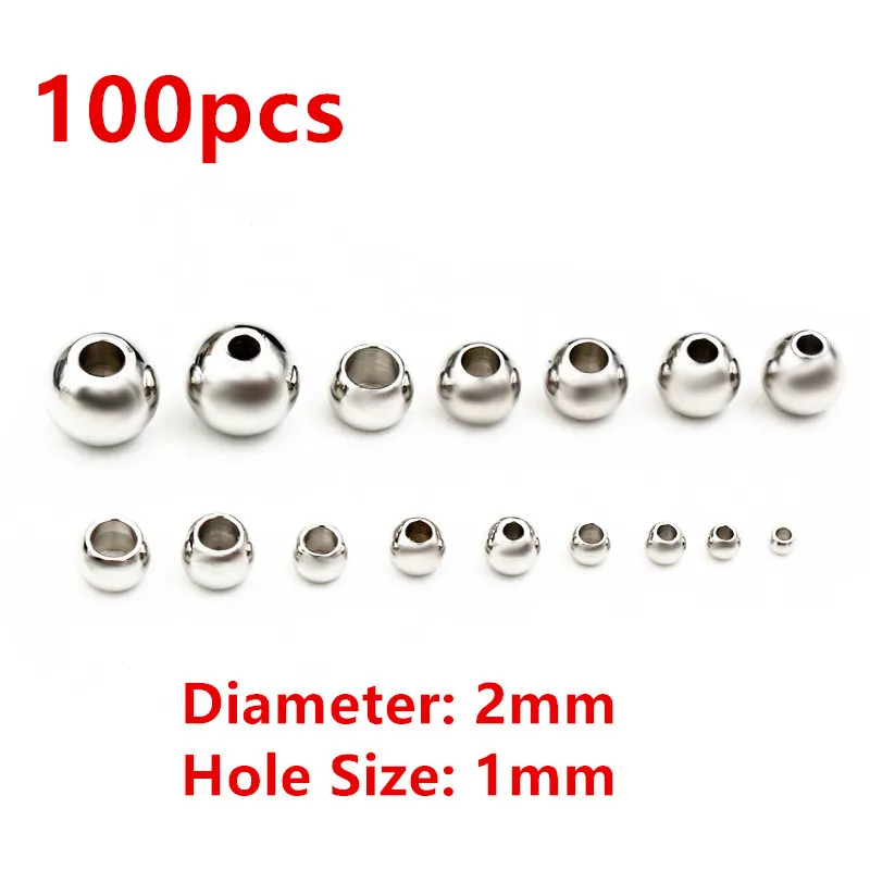 Stainless Steel Gold Spacer BeadsStainless Steel Gold Spacer Beads