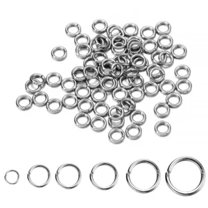Stainless Steel Split Rings for Jewelry MakingStainless Steel Split - Image 1