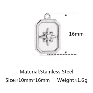 Stainless Steel Evil Eye Charm, Gold Plated, 3 PiecesStainless - Image 29