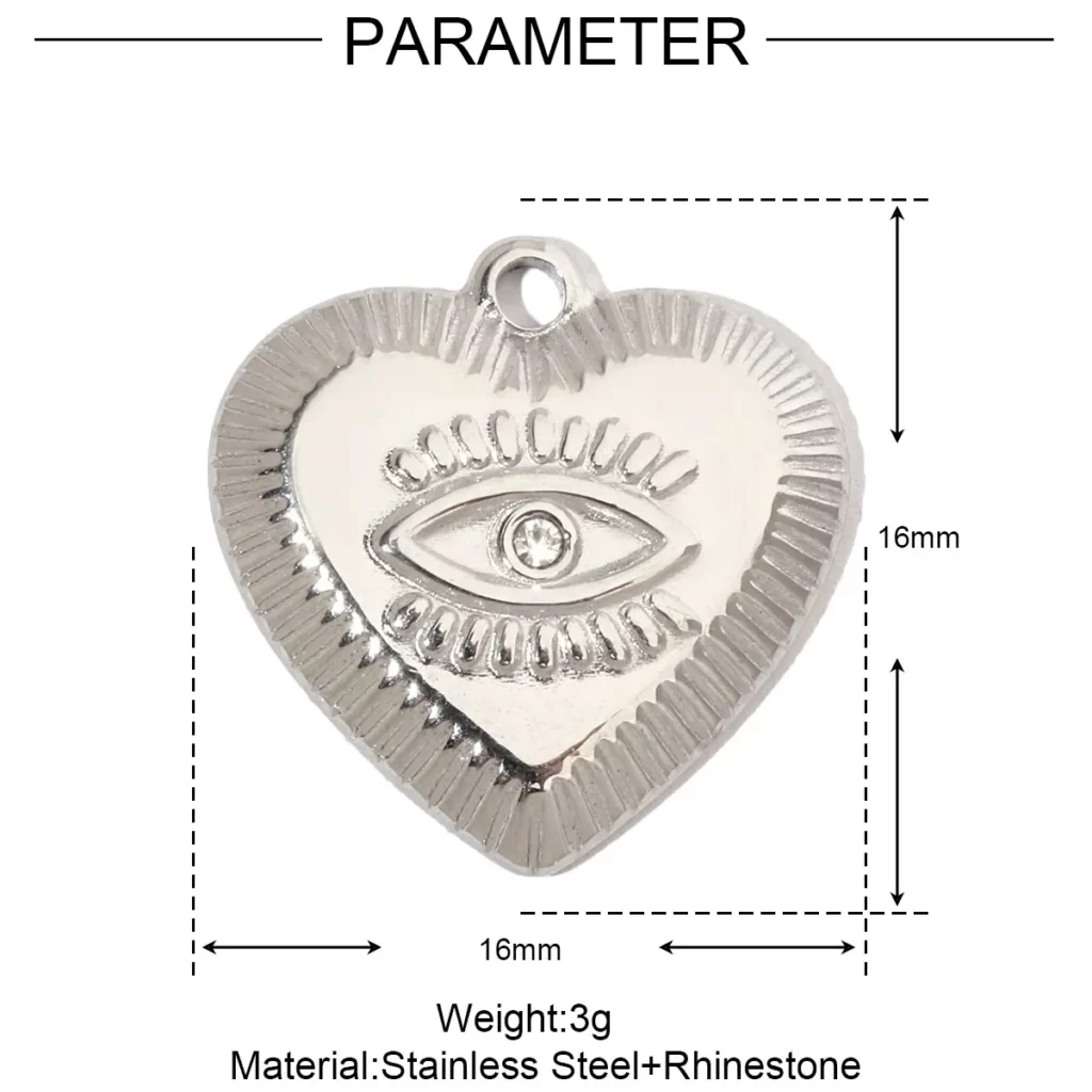 Stainless Steel Hummingbird Flower DIY CharmsStainless Steel