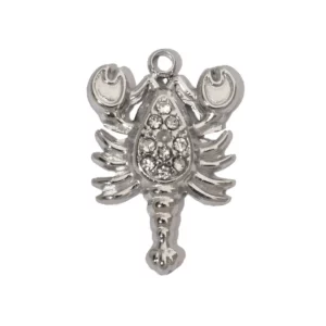 Stainless Steel Hummingbird Flower DIY CharmsStainless Steel - Image 6
