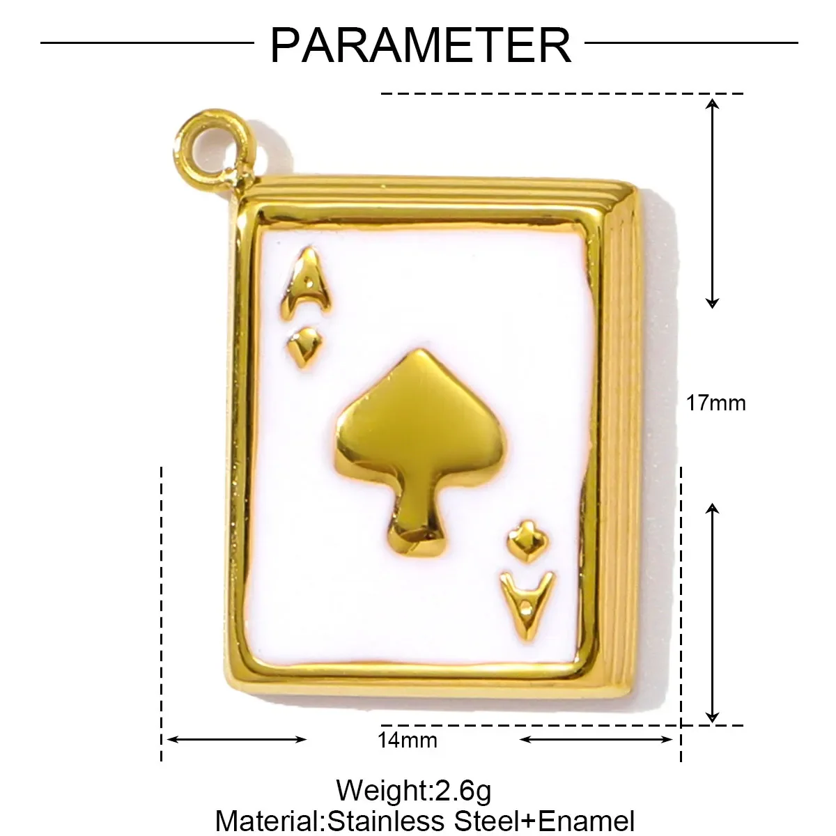 Stainless Steel Enamel Heart Charms for DIY JewelryStainless Steel - Image 12