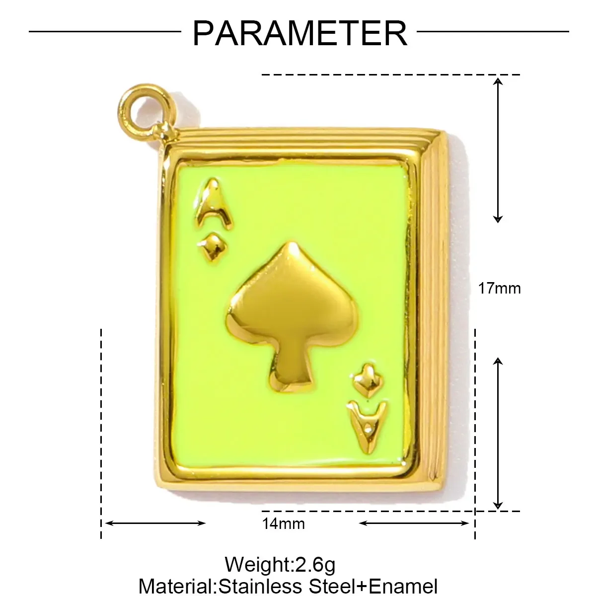 Stainless Steel Enamel Heart Charms for DIY JewelryStainless Steel - Image 17