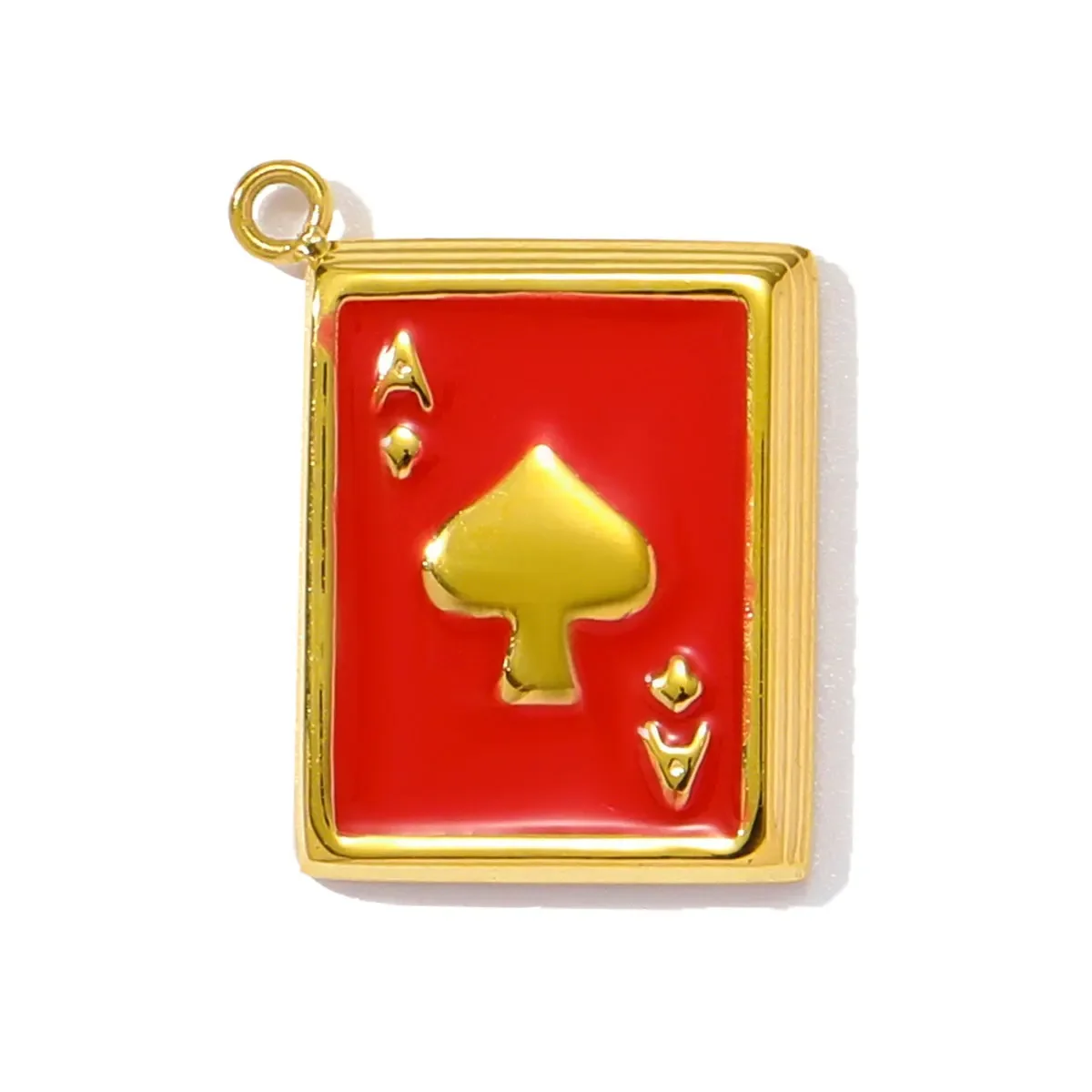 Stainless Steel Enamel Heart Charms for DIY JewelryStainless Steel - Image 5