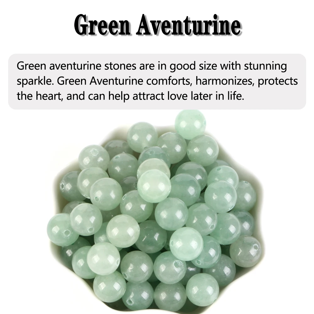 4-12MM Natural Stone Round Beads MixNatural Stone Round Beads