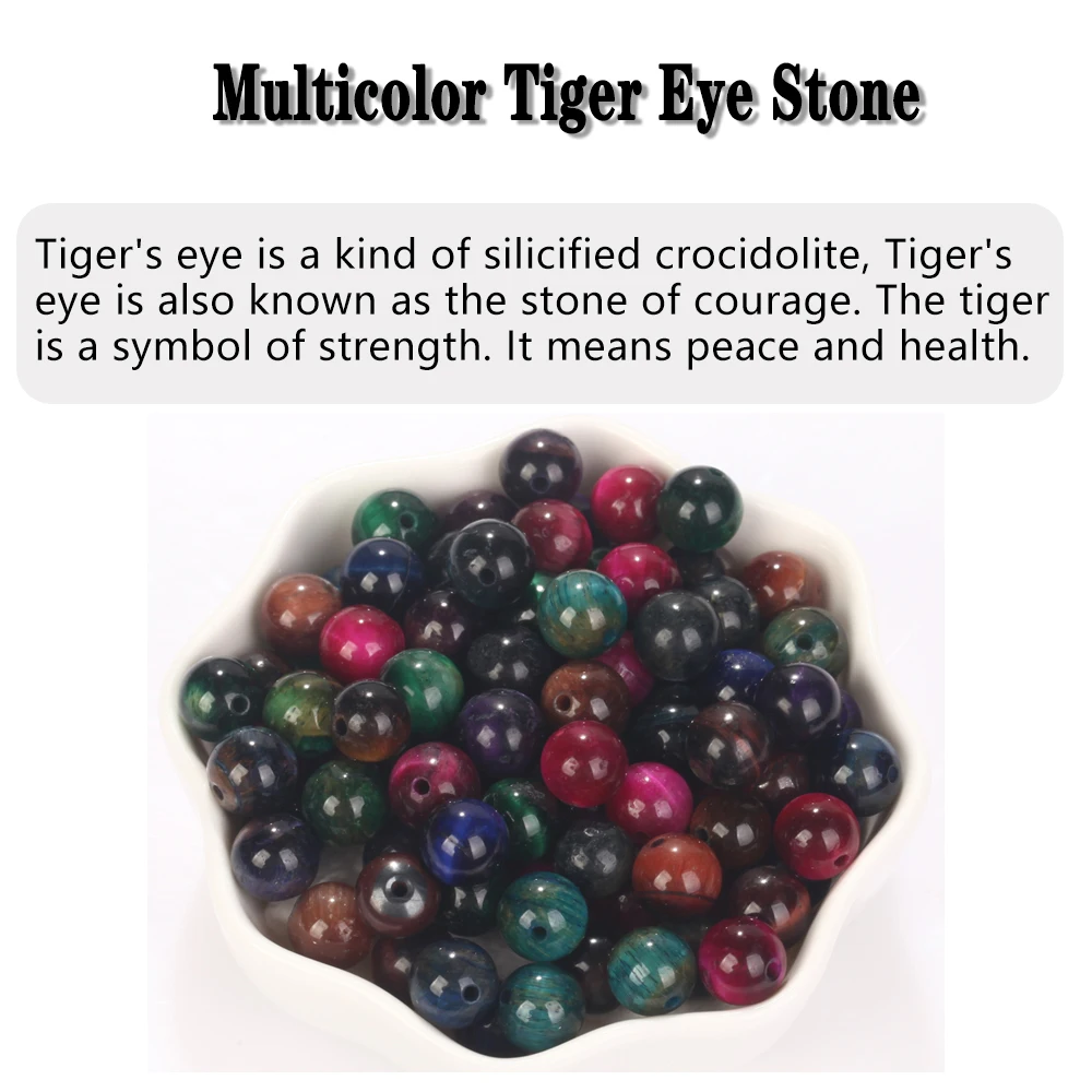 4-12MM Natural Stone Round Beads MixNatural Stone Round Beads