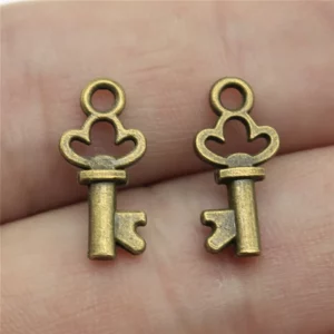 40pcs Cute Small Key Charms for Jewelry MakingSmall Key Charms for - Image 8