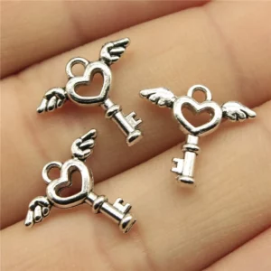 40pcs Cute Small Key Charms for Jewelry MakingSmall Key Charms for - Image 10