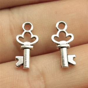 40pcs Cute Small Key Charms for Jewelry MakingSmall Key Charms for - Image 5