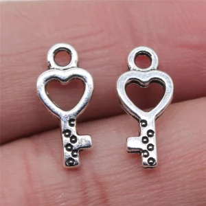 40pcs Cute Small Key Charms for Jewelry MakingSmall Key Charms for - Image 23