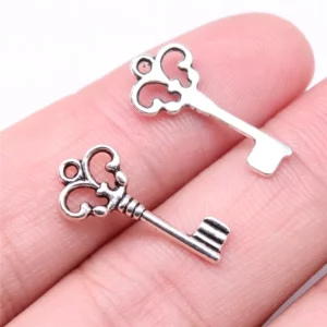 40pcs Cute Small Key Charms for Jewelry MakingSmall Key Charms for - Image 11