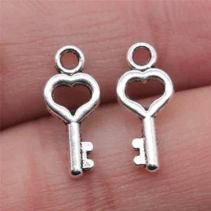 40pcs Cute Small Key Charms for Jewelry MakingSmall Key Charms for - Image 24