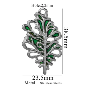 Large Stainless Steel Fish and Starfish CharmsStainless Steel Fish - Image 7