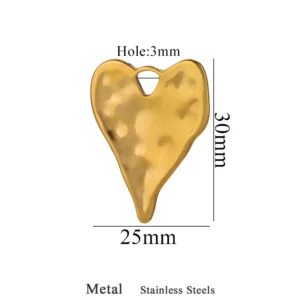 Large Stainless Steel Fish and Starfish CharmsStainless Steel Fish - Image 17