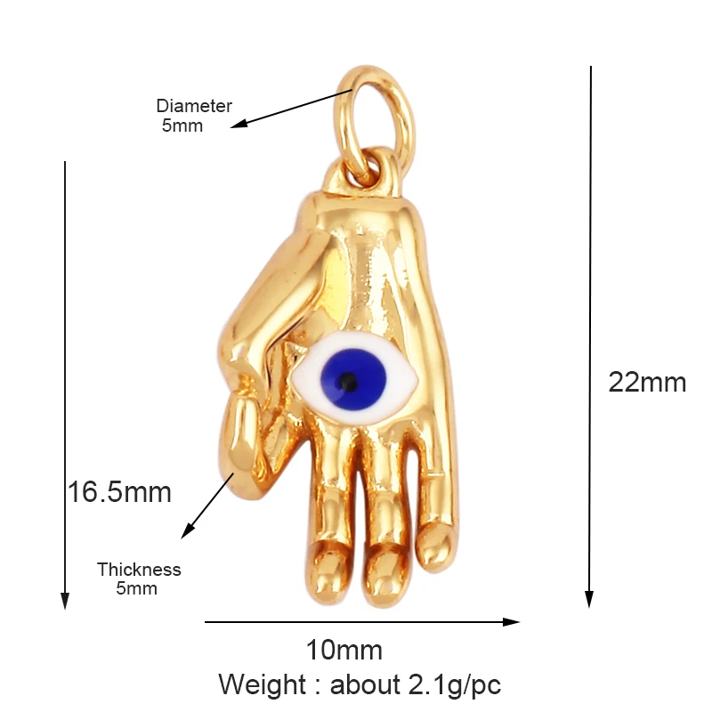 Buddha Hamsha Evil Eye Hand CharmBuddha Hamsha Evil Eye Hand