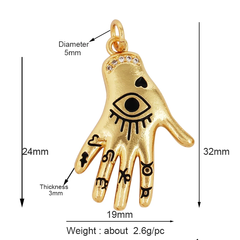 Buddha Hamsha Evil Eye Hand CharmBuddha Hamsha Evil Eye Hand
