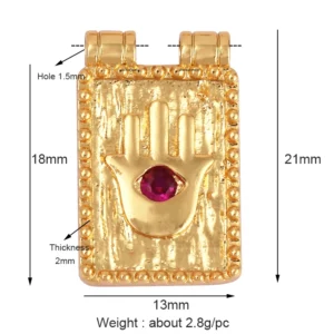 Buddha Hamsha Evil Eye Hand CharmBuddha Hamsha Evil Eye Hand - Image 27