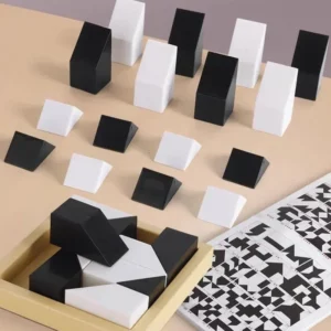 Educational Hidden Building Block Puzzle Toys Spatial Thinking Imagination Ability Training Adult Desktop Interactive Game - Image 5