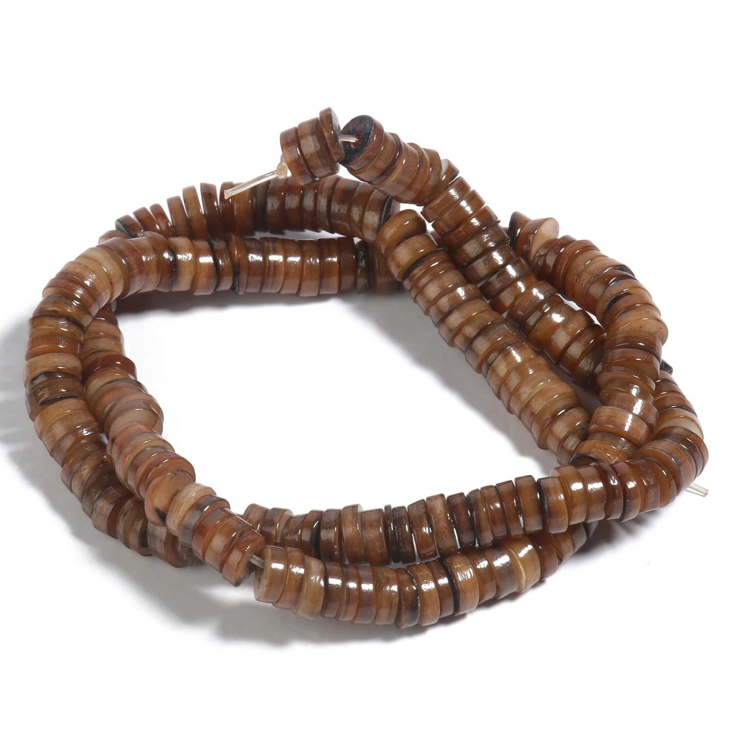 Freshwater Shell Flat Beads for Jewelry MakingFreshwater Shell - Image 3