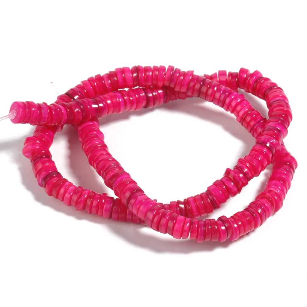 Freshwater Shell Flat Beads for Jewelry MakingFreshwater Shell