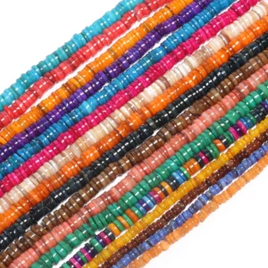 Freshwater Shell Flat Beads for Jewelry MakingFreshwater Shell - Image 4