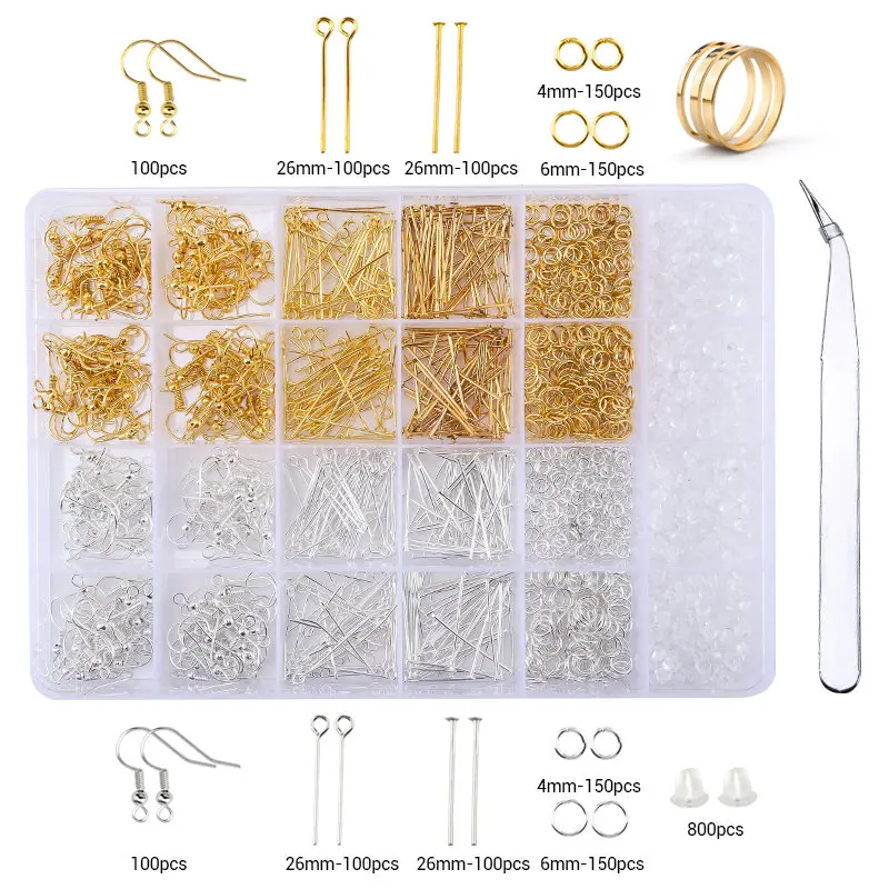 Jewelry Beading and Repair Kit with Essential ToolsBeading and