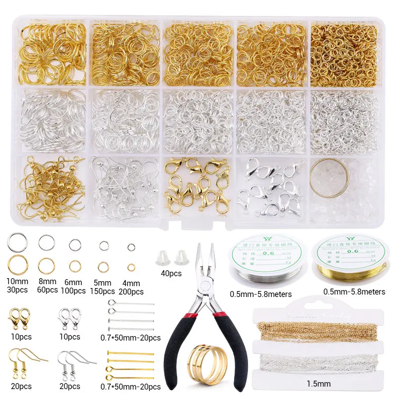 Jewelry Beading and Repair Kit with Essential ToolsBeading and