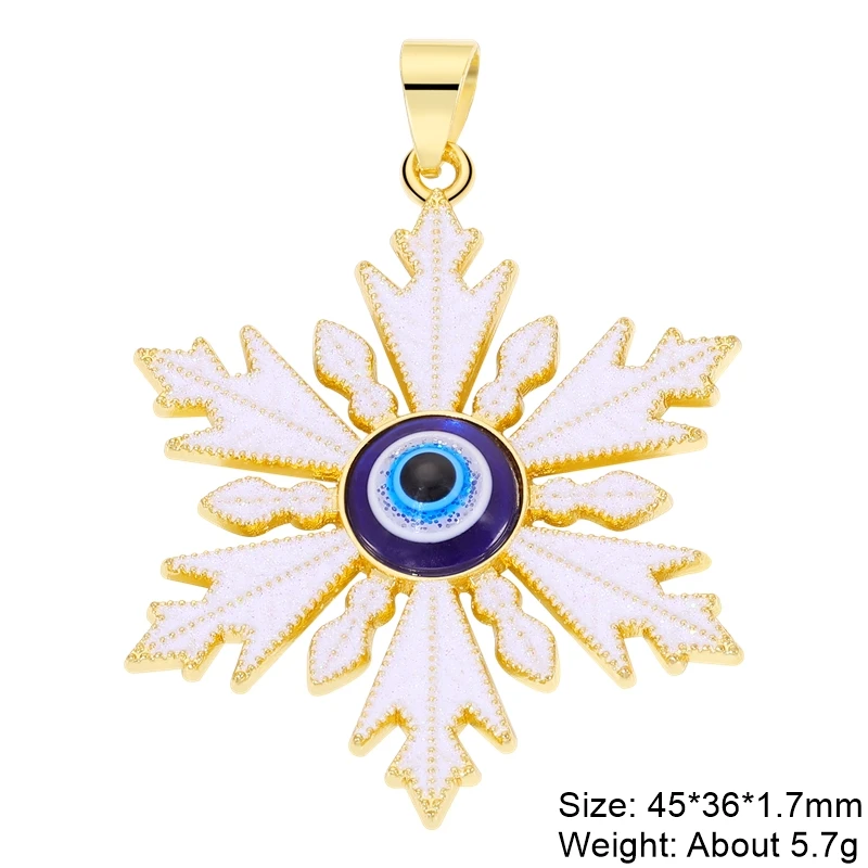 Juya 18K Gold Silver Plated Enamel Cross Charms18K Gold Enamel