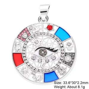 Juya 18K Gold Silver Plated Enamel Cross Charms18K Gold Enamel - Image 28