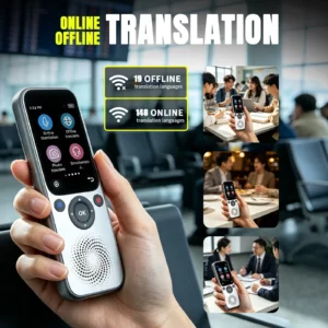 AI Language Translator Device 138 Languages, Real-Time Translation, Photo - Image 2