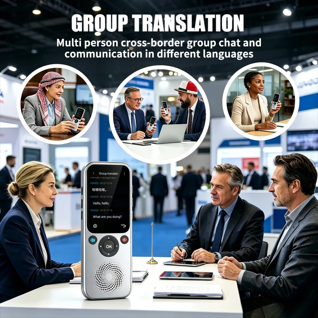 AI Language Translator Device 138 Languages, Real-Time Translation, Photo