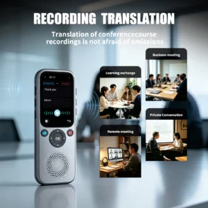 AI Language Translator Device 138 Languages, Real-Time Translation, Photo - Image 4