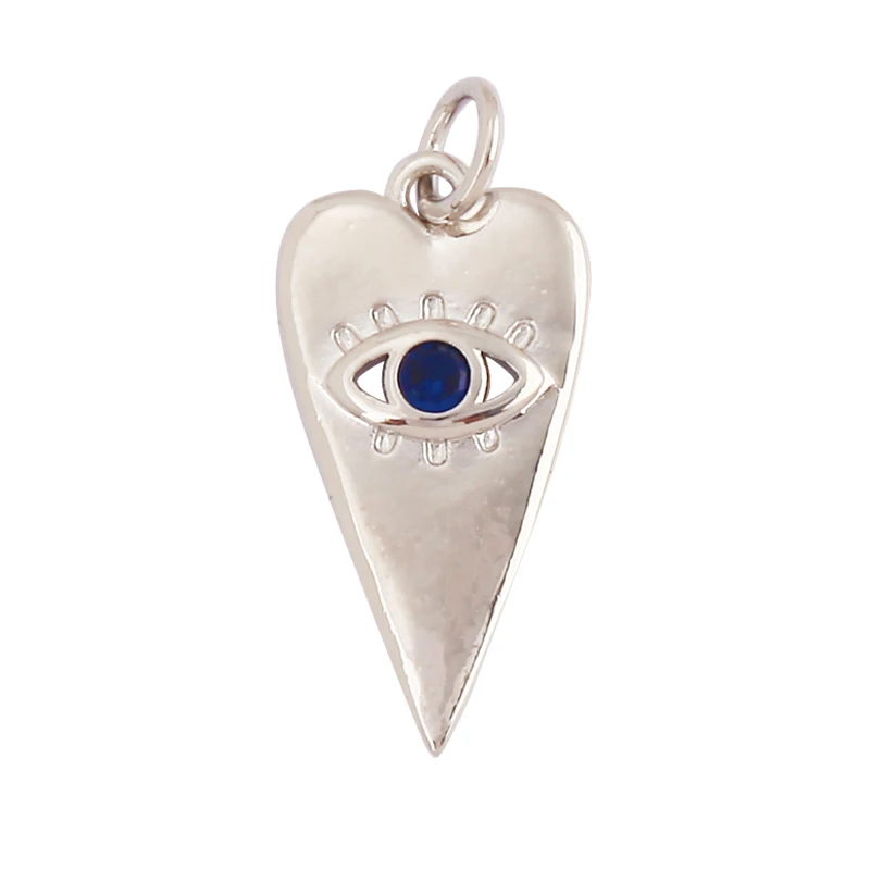 Light Luxury Evil Eye Charm Pendant GoldEvil Eye Charm Pendant, 18K
