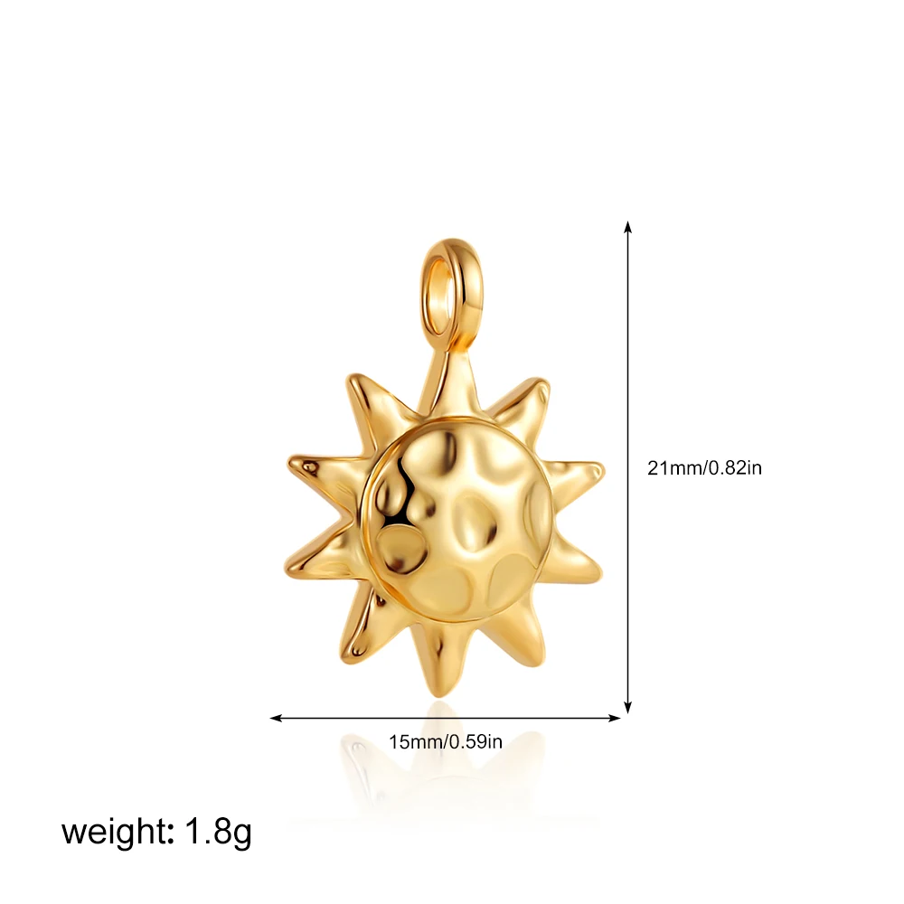 Retro Gold Plated Bracelet with Celestial CharmsRetro Gold Plated