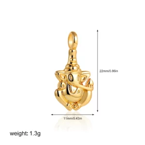 Retro Gold Plated Bracelet with Celestial CharmsRetro Gold Plated - Image 18
