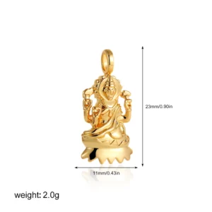Retro Gold Plated Bracelet with Celestial CharmsRetro Gold Plated - Image 9