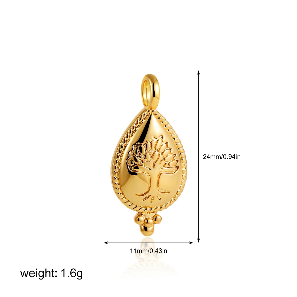 Retro Gold Plated Bracelet with Celestial CharmsRetro Gold Plated
