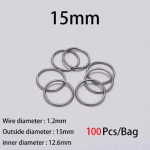 Stainless Steel Split Rings for Jewelry MakingStainless Steel Split - Image 23