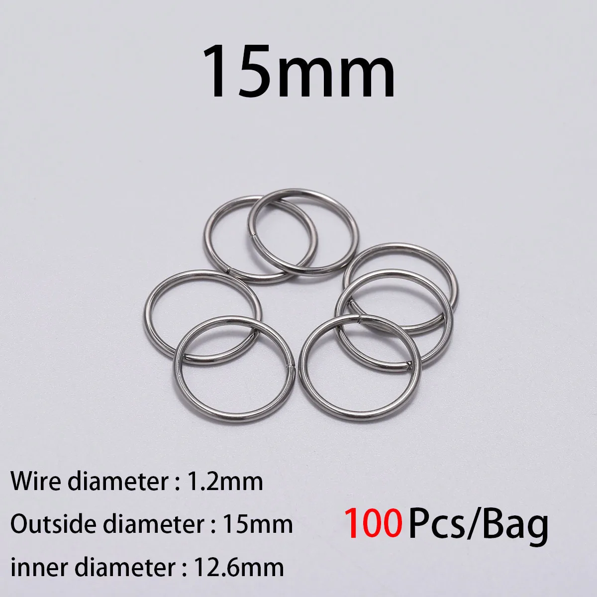 Stainless Steel Split Rings for Jewelry MakingStainless Steel Split - Image 23