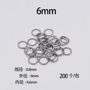 Stainless Steel Split Rings for Jewelry MakingStainless Steel Split - Image 29