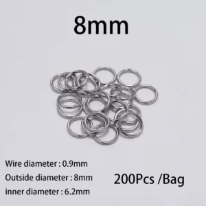 Stainless Steel Split Rings for Jewelry MakingStainless Steel Split - Image 33