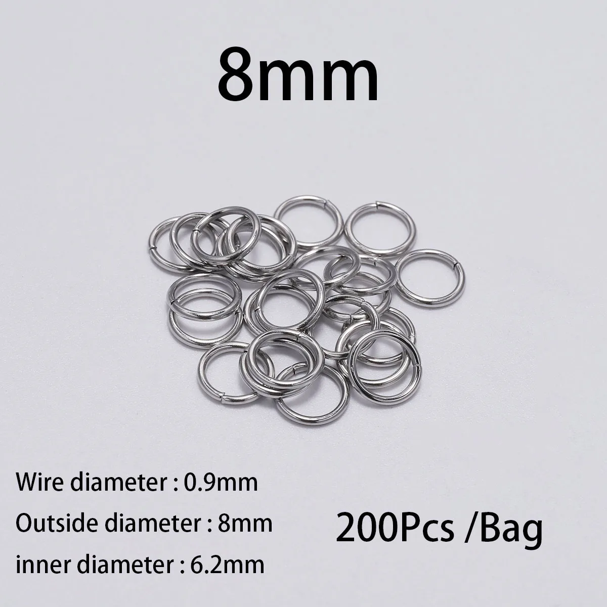 Stainless Steel Split Rings for Jewelry MakingStainless Steel Split - Image 33