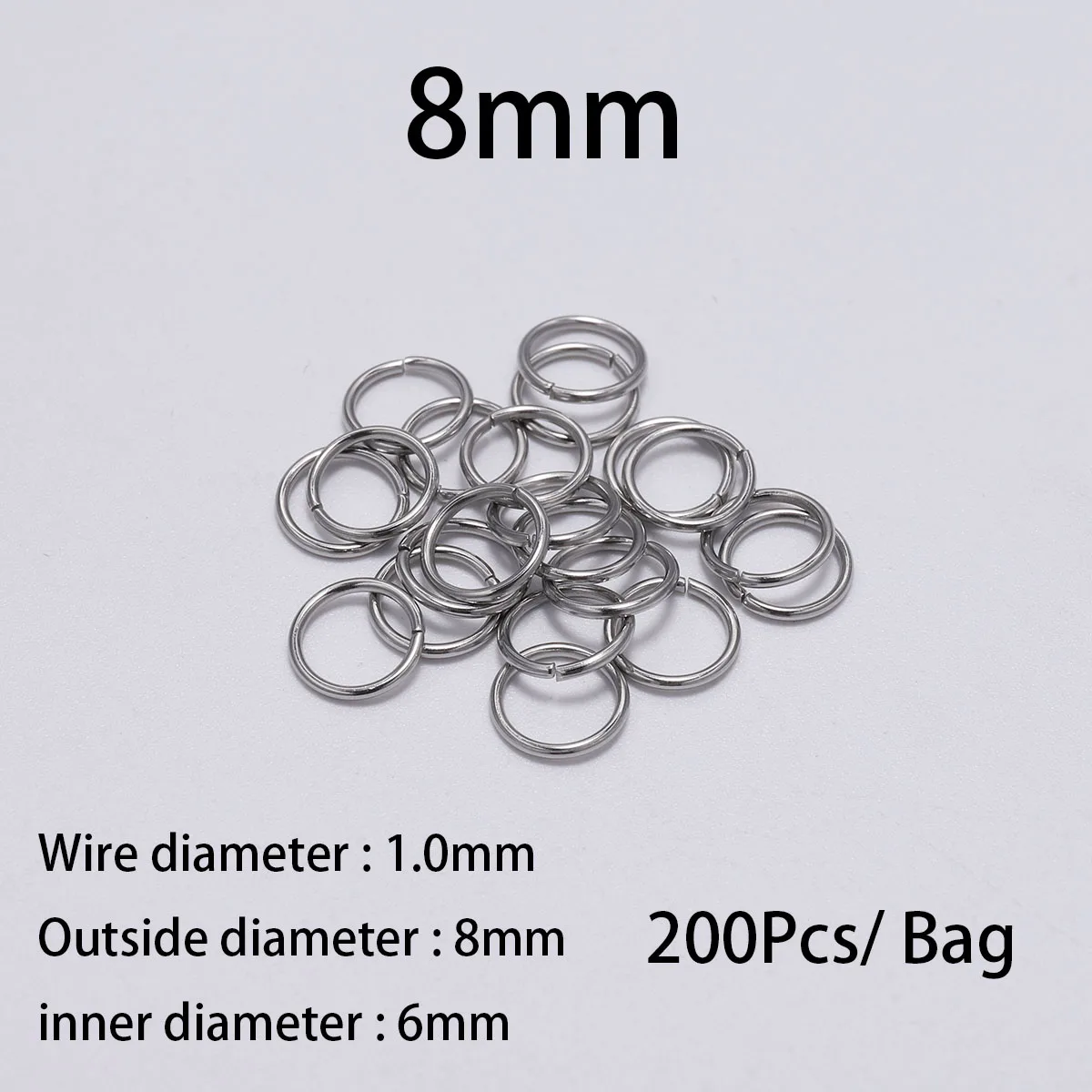 Stainless Steel Split Rings for Jewelry MakingStainless Steel Split - Image 31