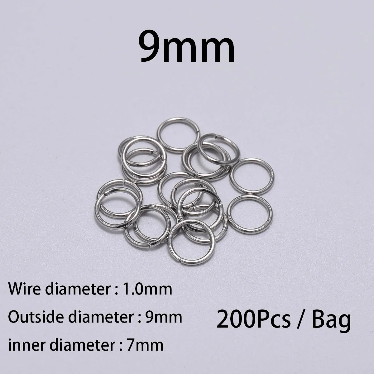 Stainless Steel Split Rings for Jewelry MakingStainless Steel Split - Image 21