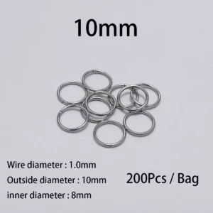 Stainless Steel Split Rings for Jewelry MakingStainless Steel Split - Image 19