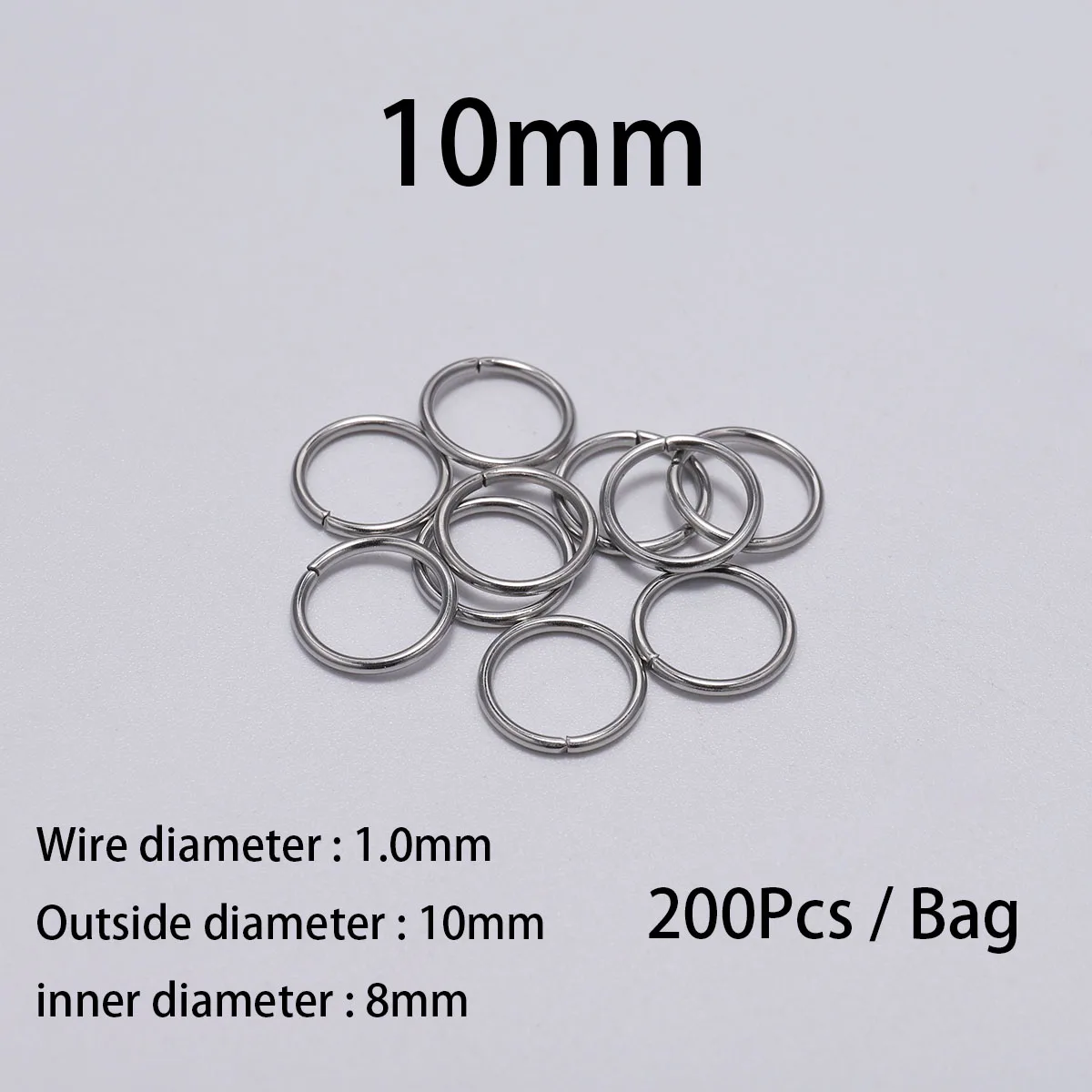 Stainless Steel Split Rings for Jewelry MakingStainless Steel Split - Image 19