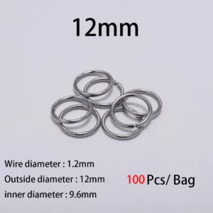 Stainless Steel Split Rings for Jewelry MakingStainless Steel Split - Image 25