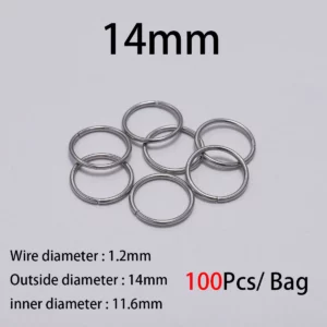Stainless Steel Split Rings for Jewelry MakingStainless Steel Split - Image 22