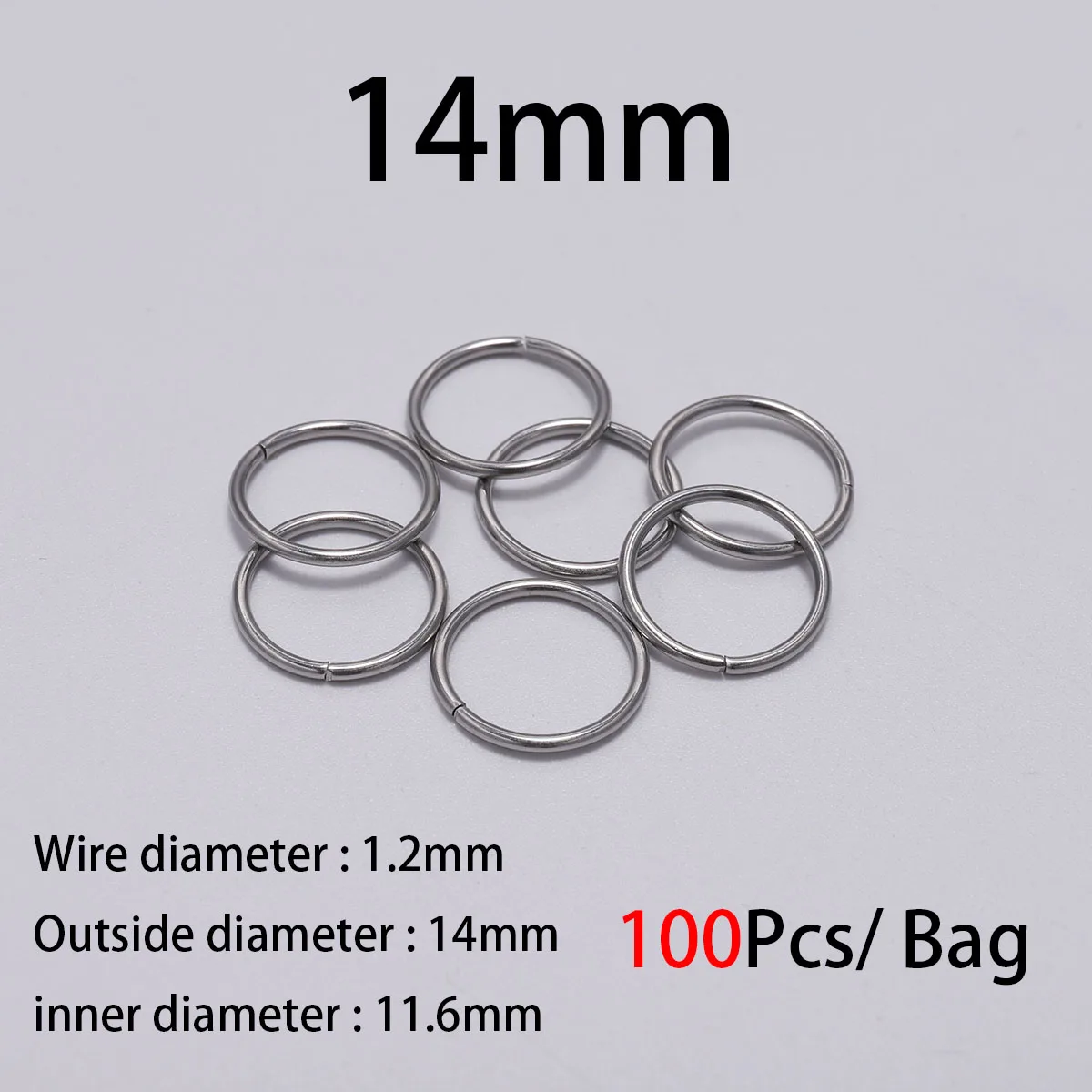 Stainless Steel Split Rings for Jewelry MakingStainless Steel Split - Image 22