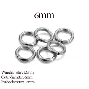 Stainless Steel Split Rings for Jewelry MakingStainless Steel Split - Image 36